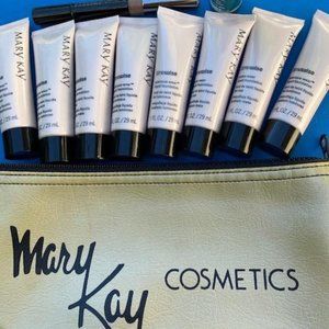 LOT OF MARY KAY LIQUID FOUDATION VARIOUS SAMPLES